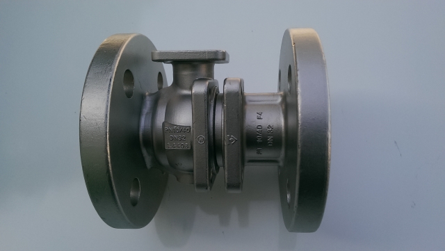 PC-body and cap flange ball valve